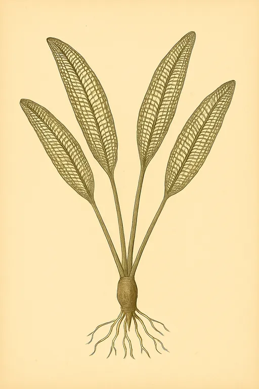 Madagaskar-kantplant (Aponogeton madagascariensis)