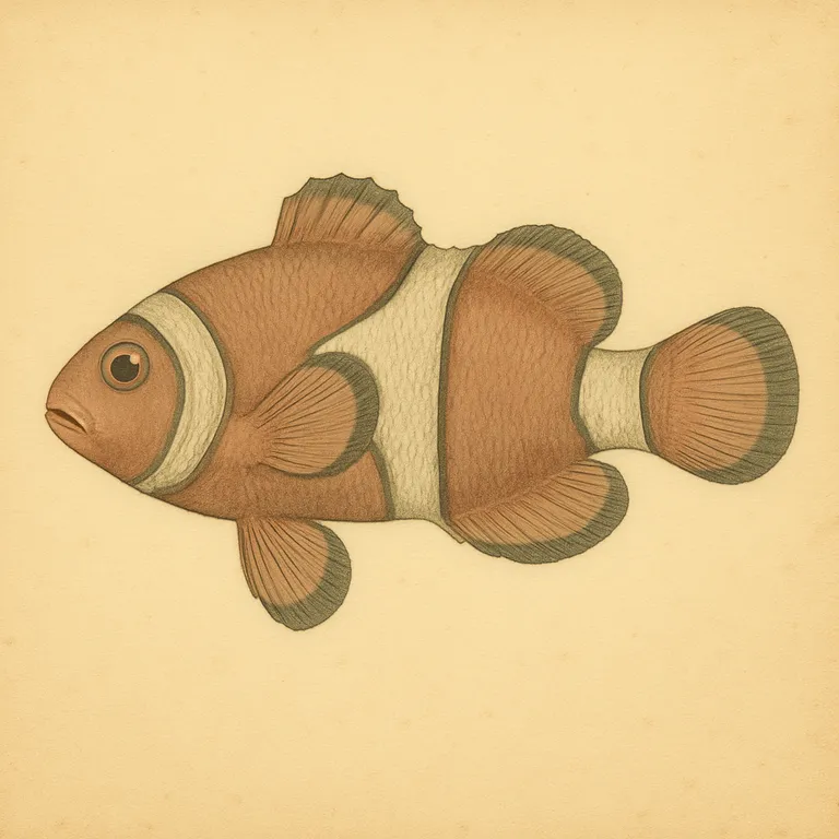 Maroon-clownvis (Premnas biaculeatus)
