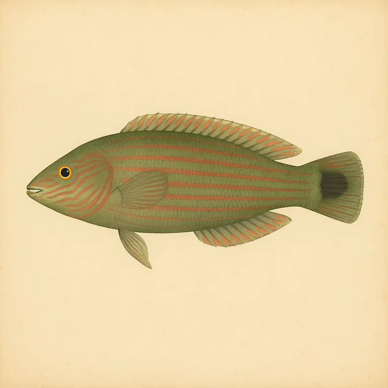 Melanurus-lipvis (Halichoeres melanurus)