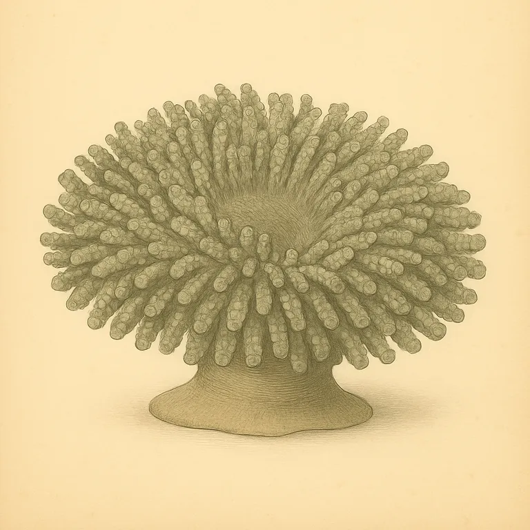 Mini-maxi-tapijtanemoon (Stichodactyla tapetum)
