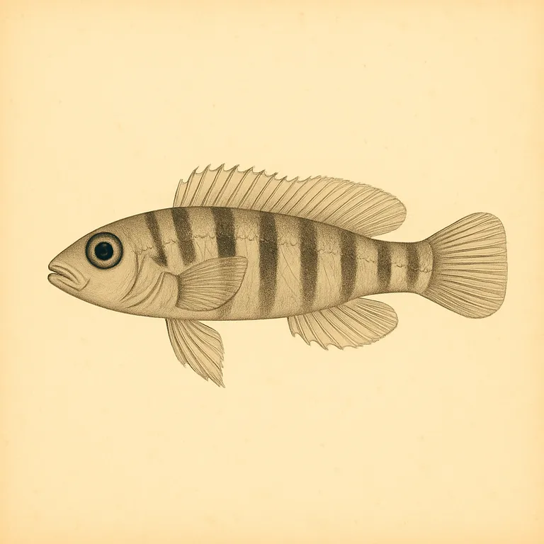 Schelpencichlide (multi) (Neolamprologus multifasciatus)
