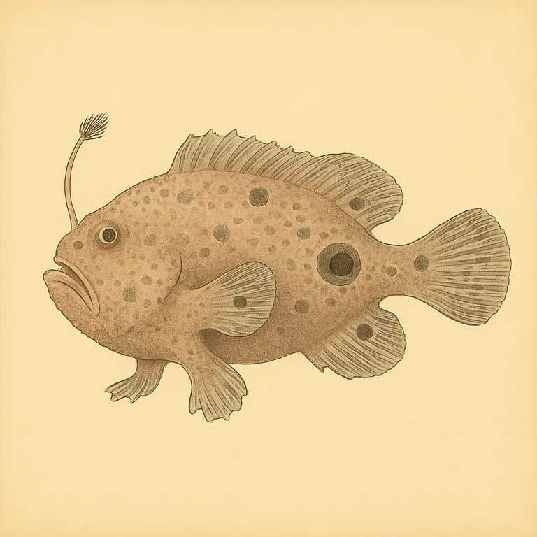 Hengelaarsvis (frogfish) (Antennarius pictus)