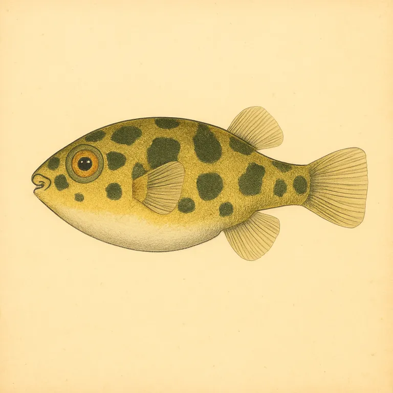 Erwtenkogelvis (Carinotetraodon travancoricus)
