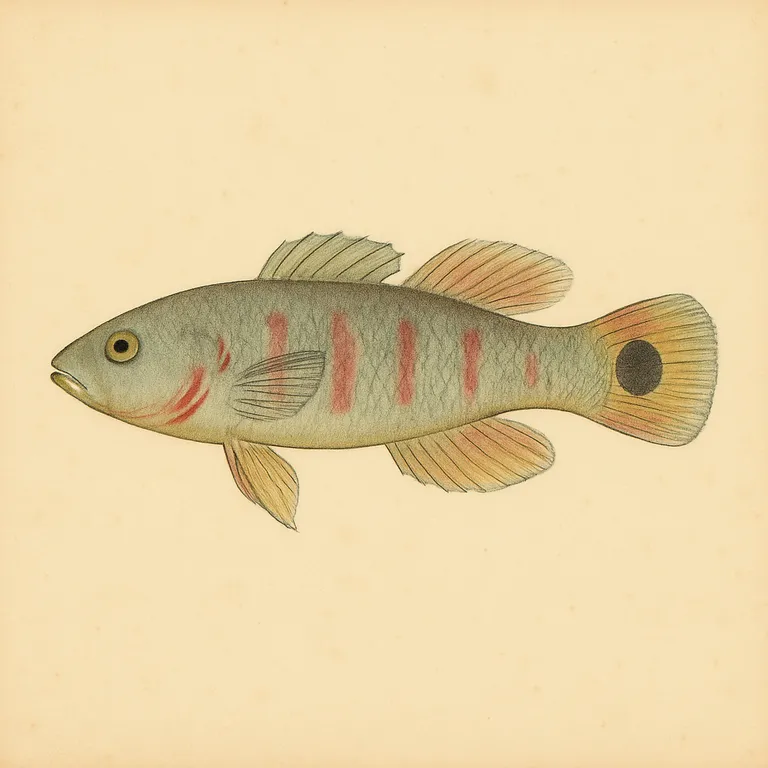 Pauwooggrondel (Tateurndina ocellicauda)
