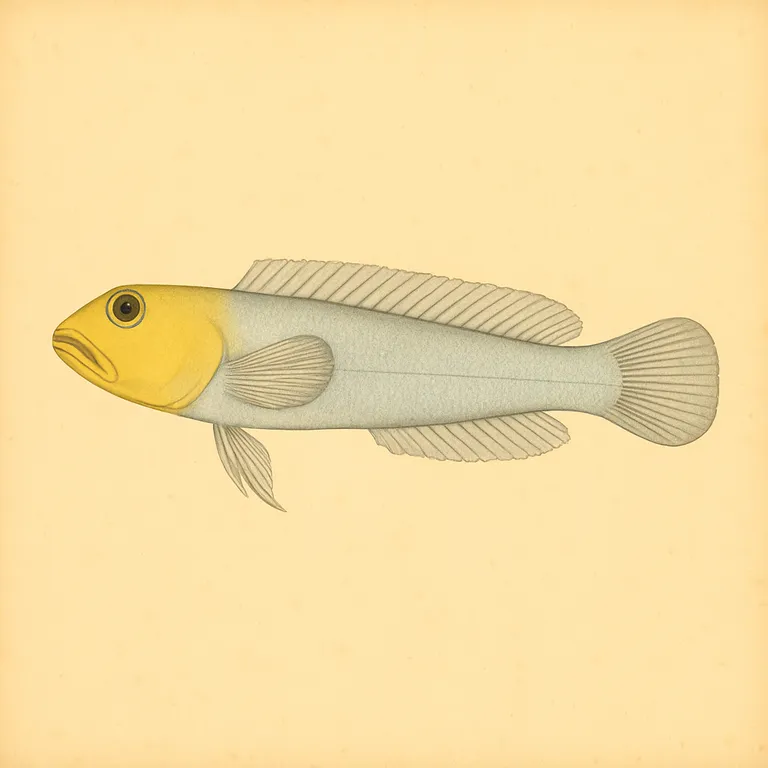 Geelkop-kaakvis (Opistognathus aurifrons)