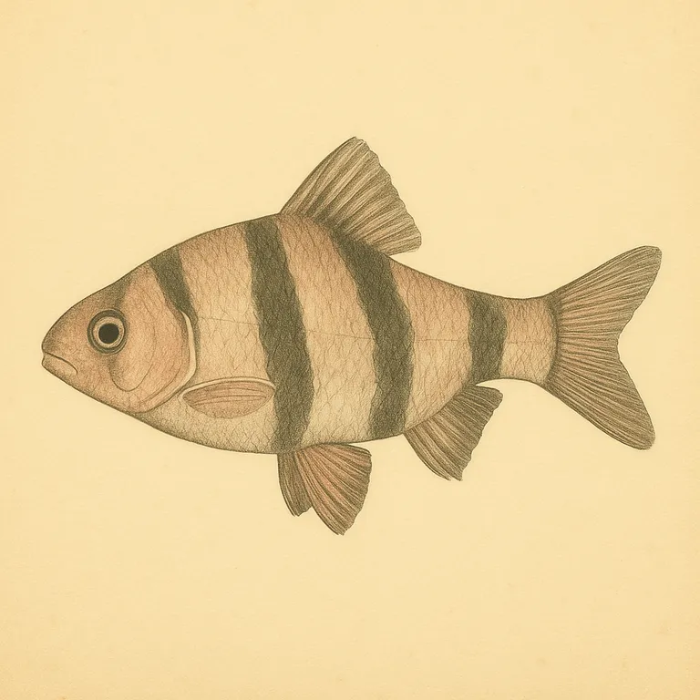 Fünfgürtelbarbe (Desmopuntius pentazona)
