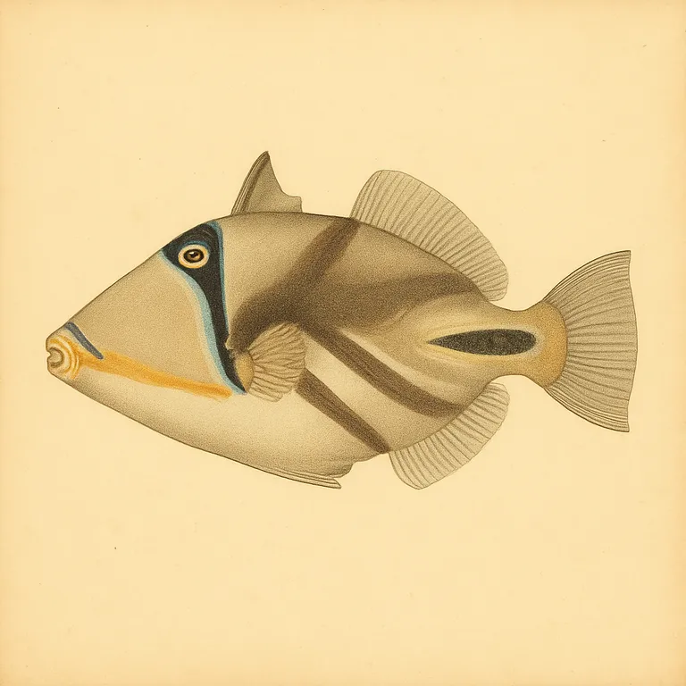 Baliste Picasso (Rhinecanthus aculeatus)