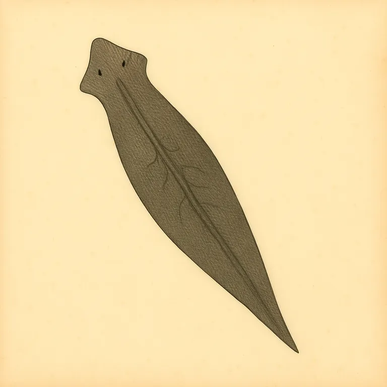Planaria (platworm) (Dugesia sp.)