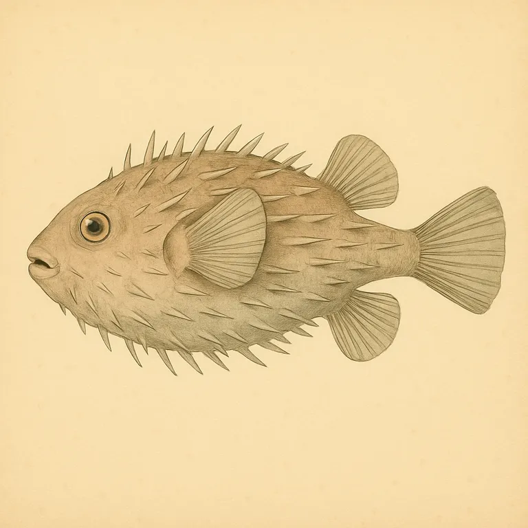 Egelvis (Diodon holocanthus)