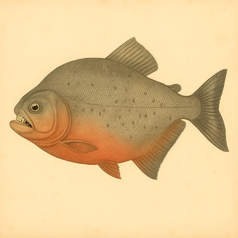 Roodbuikpiranha (Pygocentrus nattereri)