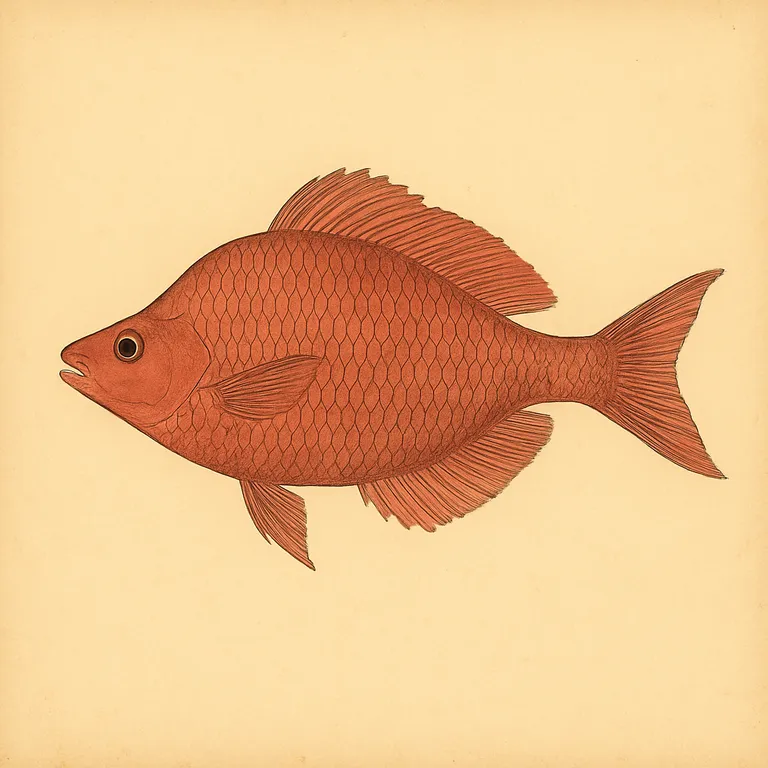 Zalmrode regenboogvis (Glossolepis incisus)