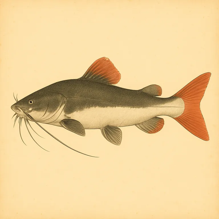 Roodstaartmeerval (Phractocephalus hemioliopterus)