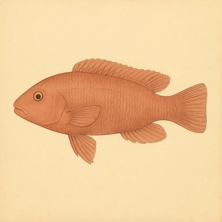Rode zebracichlide (Maylandia estherae)