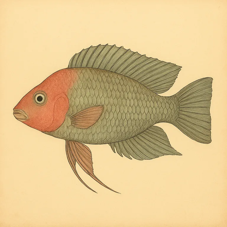 Geophagus gobba rossa (Geophagus steindachneri)