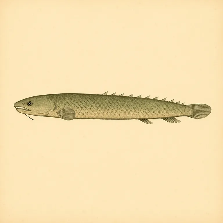 Touwvis (Erpetoichthys calabaricus)