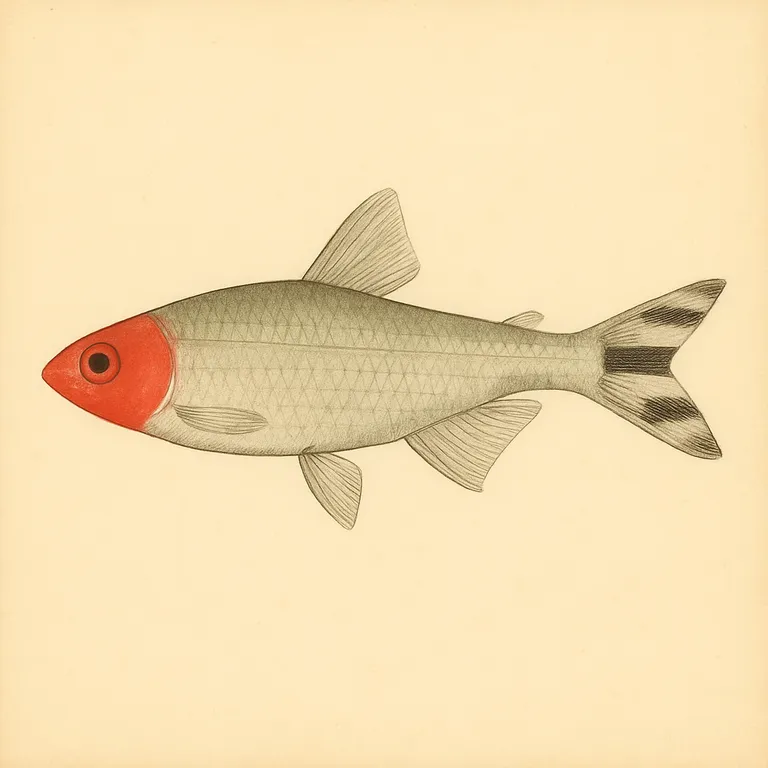 Roodneustetra (Hemigrammus rhodostomus)