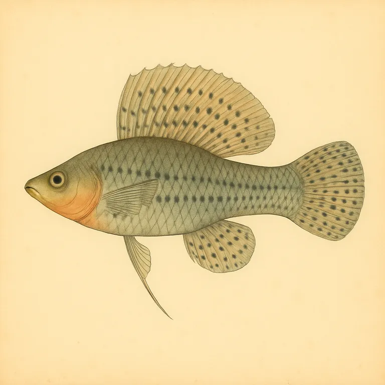 Zeilvinmolly (Poecilia latipinna)