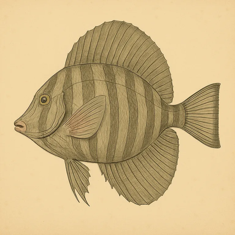 Zeilvindoktersvis (Zebrasoma veliferum)