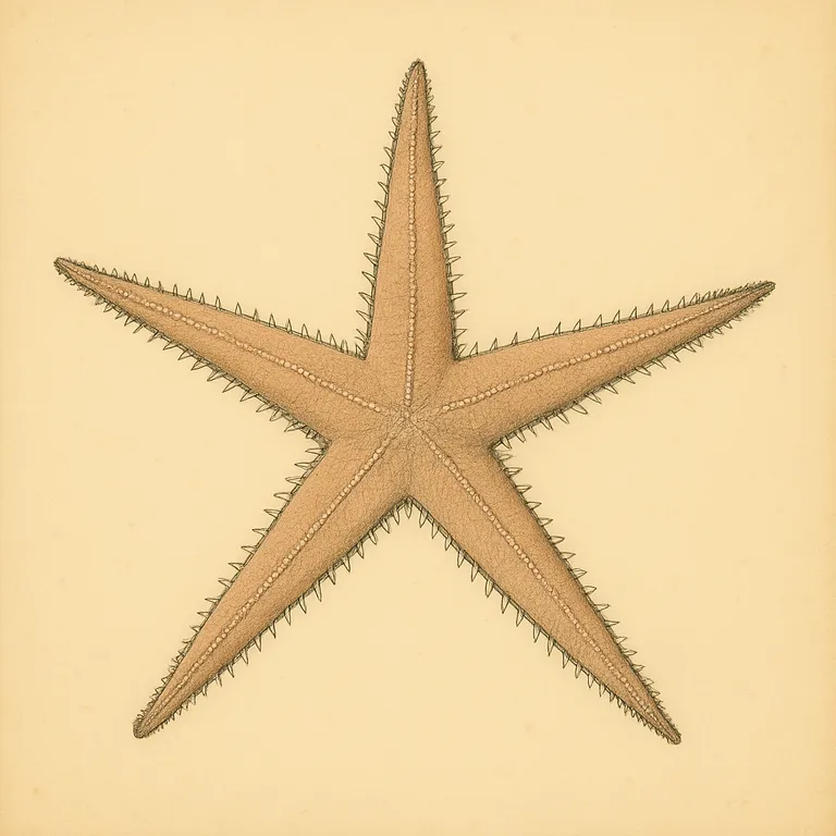 Zandzeefster (Astropecten polyacanthus)