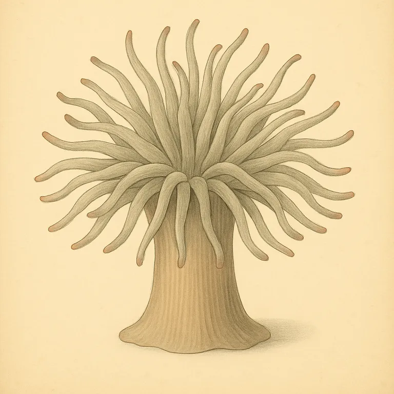 Sebae-anemoon (Heteractis crispa)