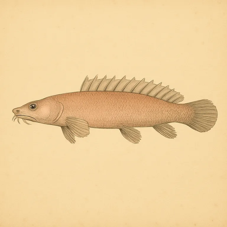 Senegal-kwastsnoek (Polypterus senegalus)