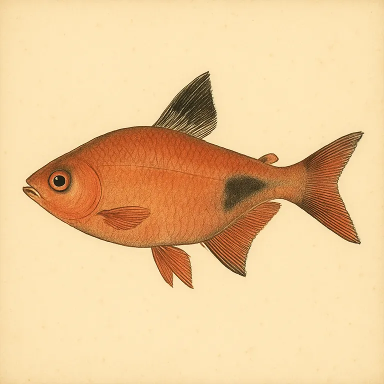 Serpae-tetra (Hyphessobrycon eques)