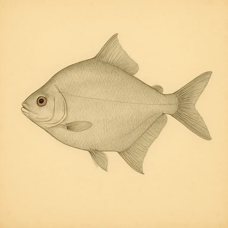 Zilverdollar (Metynnis argenteus)