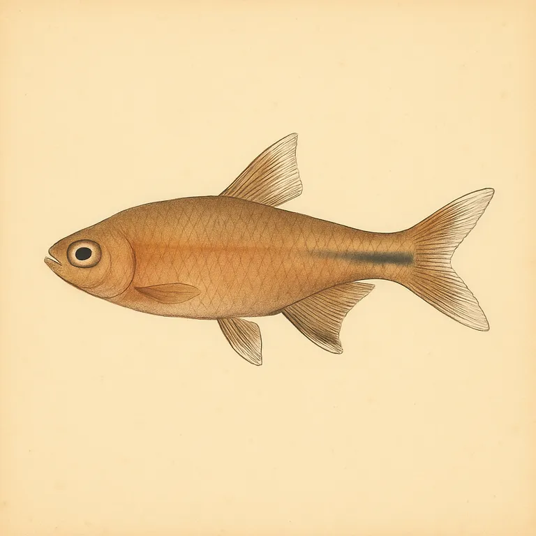 Zilverpunttetra (Hasemania nana)