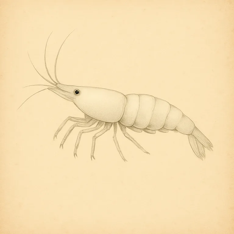 Sneeuwbalgarnaal (Neocaridina cf. zhangjiajiensis)