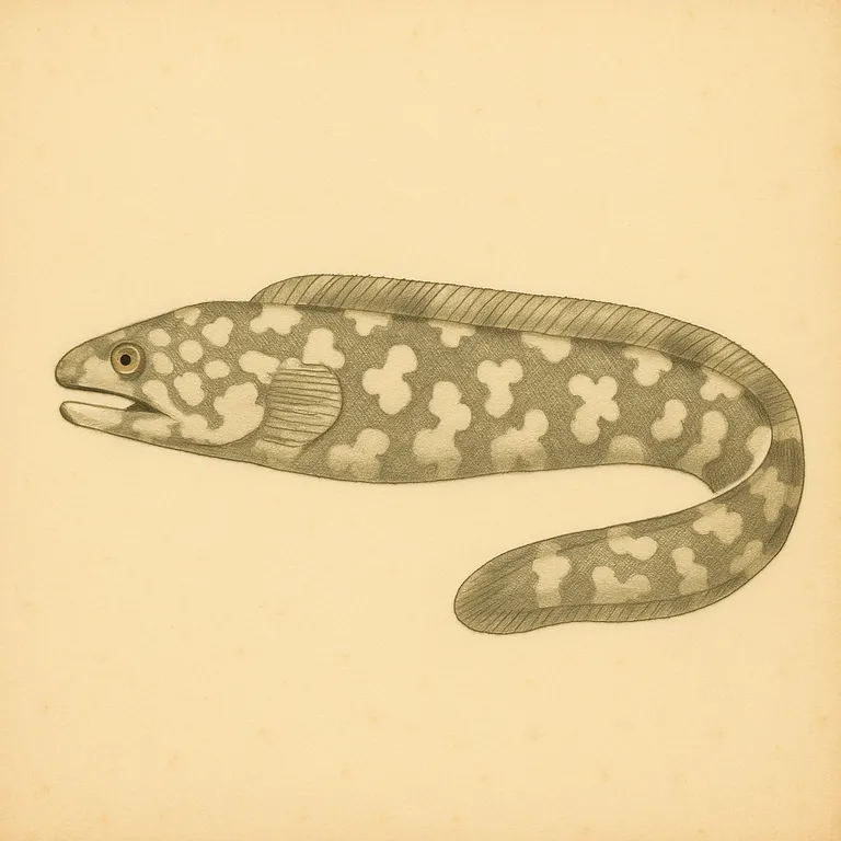 Sneeuwvlokmurene (Echidna nebulosa)