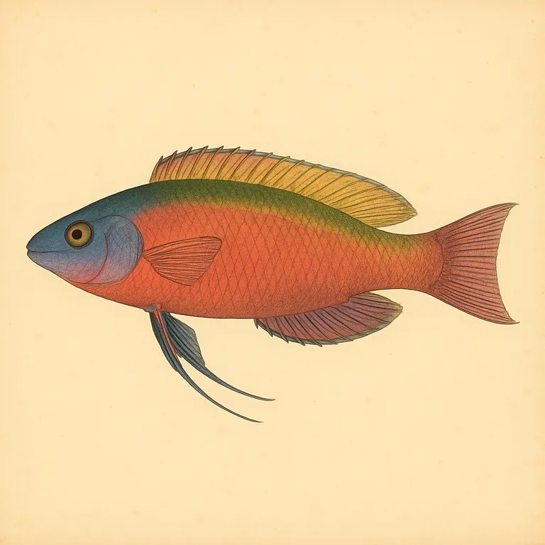 Solar fairy wrasse (Cirrhilabrus solorensis)