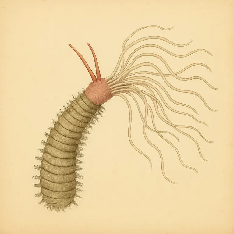 Spaghetti worm (Loimia medusa)