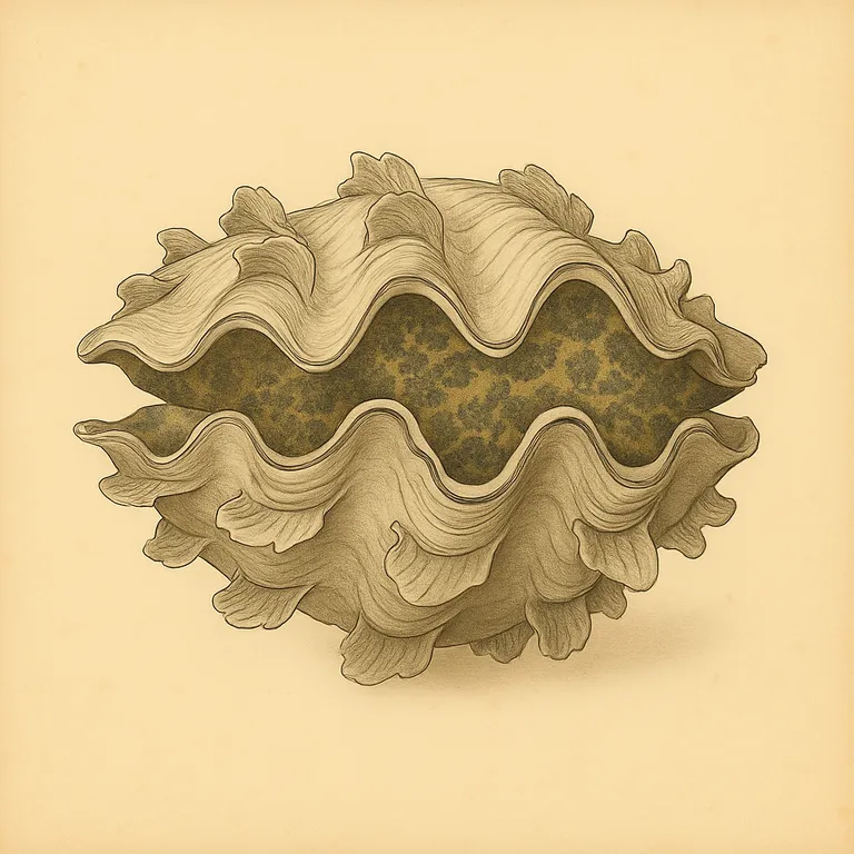 Tridacna squamosa (Tridacna squamosa)