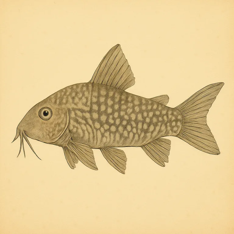 Sterba’s pantsermeerval (Corydoras sterbai)