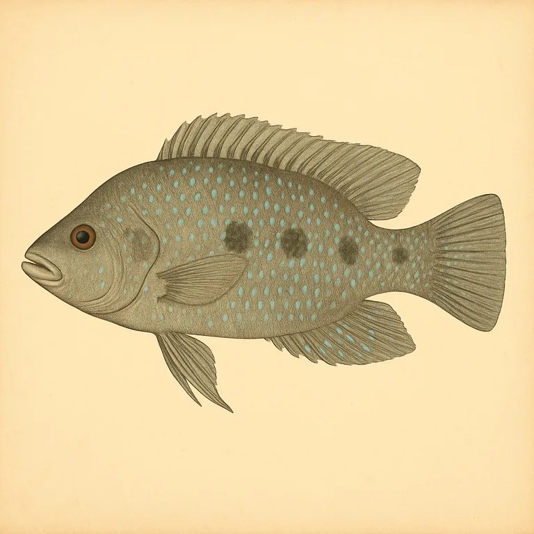 Texasbuntbarsch (Herichthys cyanoguttatus)