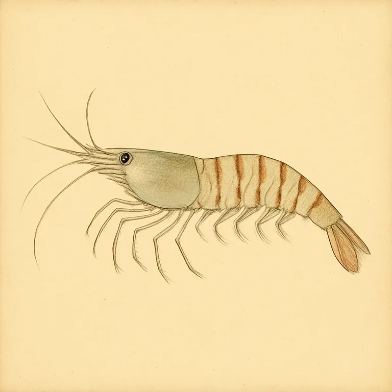 Gamba tigre (Caridina mariae)