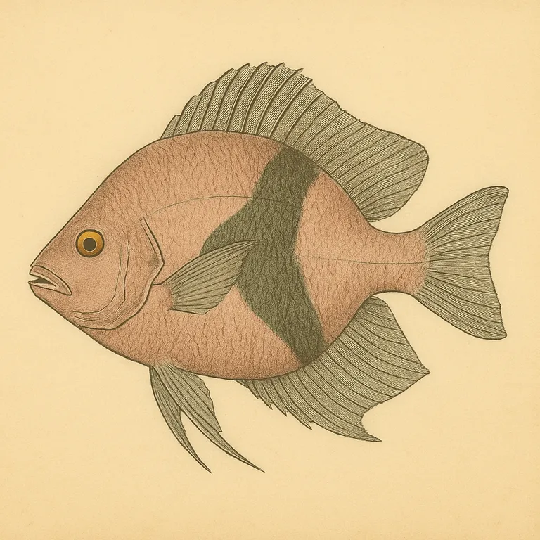 Driehoekcichlide (uaru) (Uaru amphiacanthoides)
