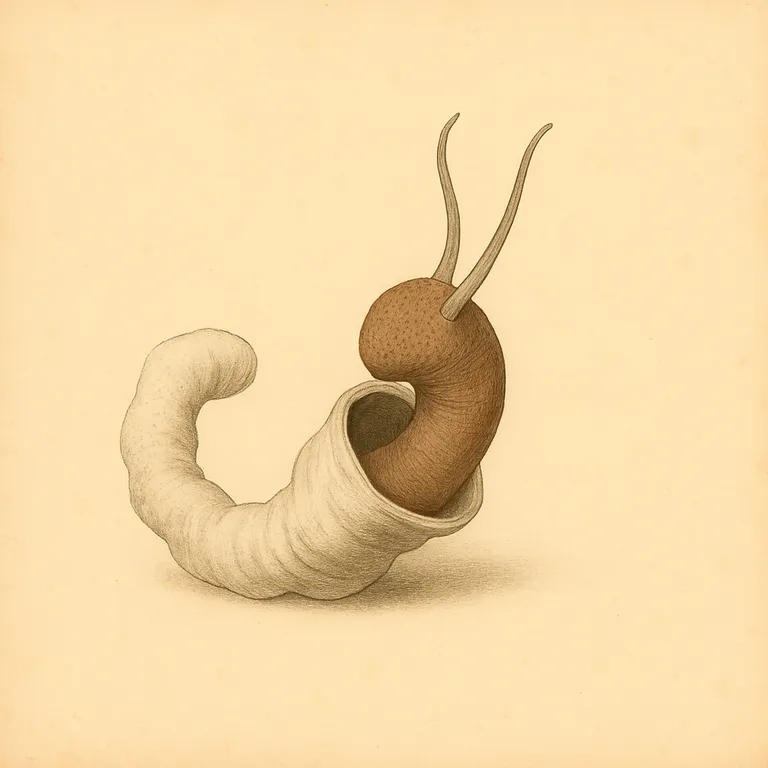 Kokerslak (vermetide) (Vermetidae sp.)