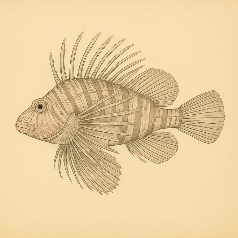Gewone koraalduivel (Pterois volitans)