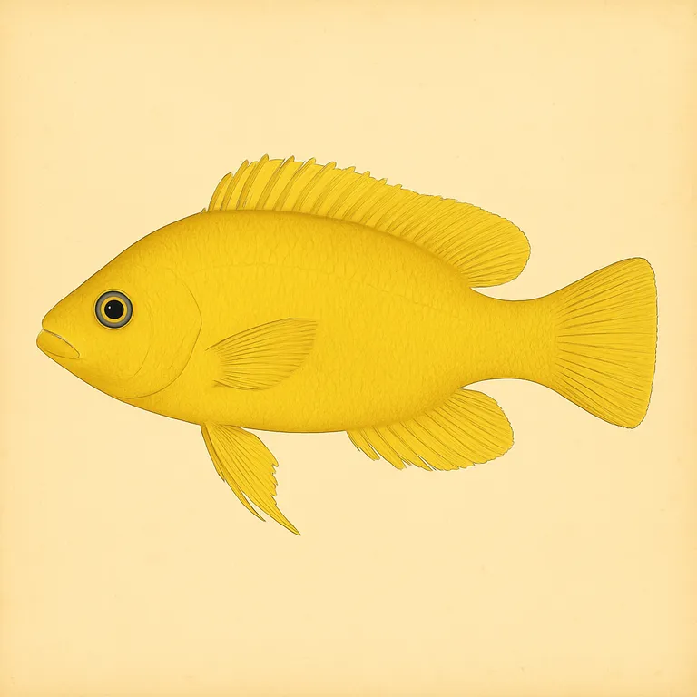 Yellow assessor basslet (Assessor flavissimus)