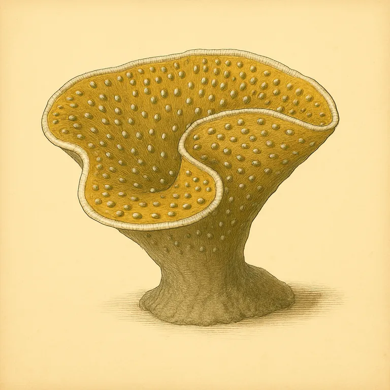Turbinaria amarilla (Turbinaria reniformis)